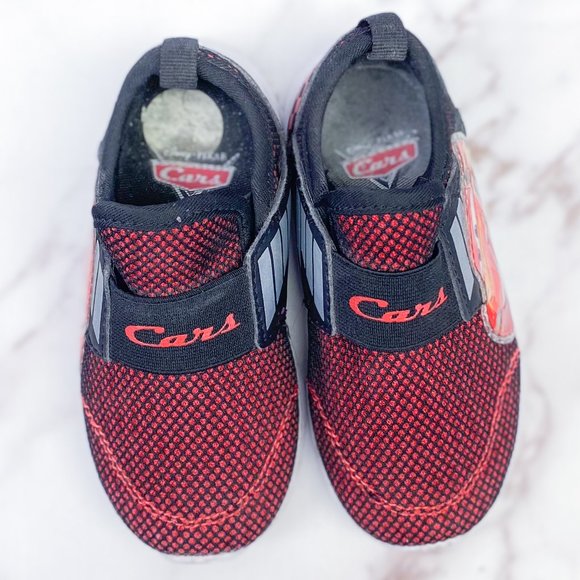 Disney Light Up Shoes CARS Pixar Toddler Little Kid Sneakers - Picture 4 of 10